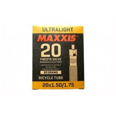 Maxxis DVIRAČIO KAMERA 20" X 1.50/1.75 PRESTA RVC