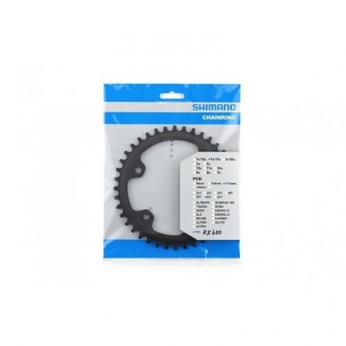 Shimano priekinė žvaigždutė 1 x 11 pavarų, 40T, 110 mm BCD